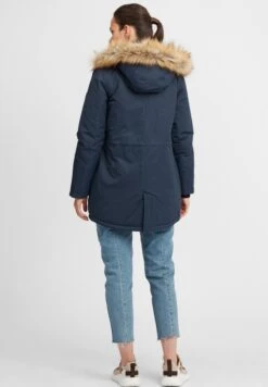 OXMO OXActa - Winter Coat - Insignia Blue 15 OXMO OXActa - Winter Coat - Insignia Blue -OXMO Store 147f3c5051f84f338b577b2c553a8b1b