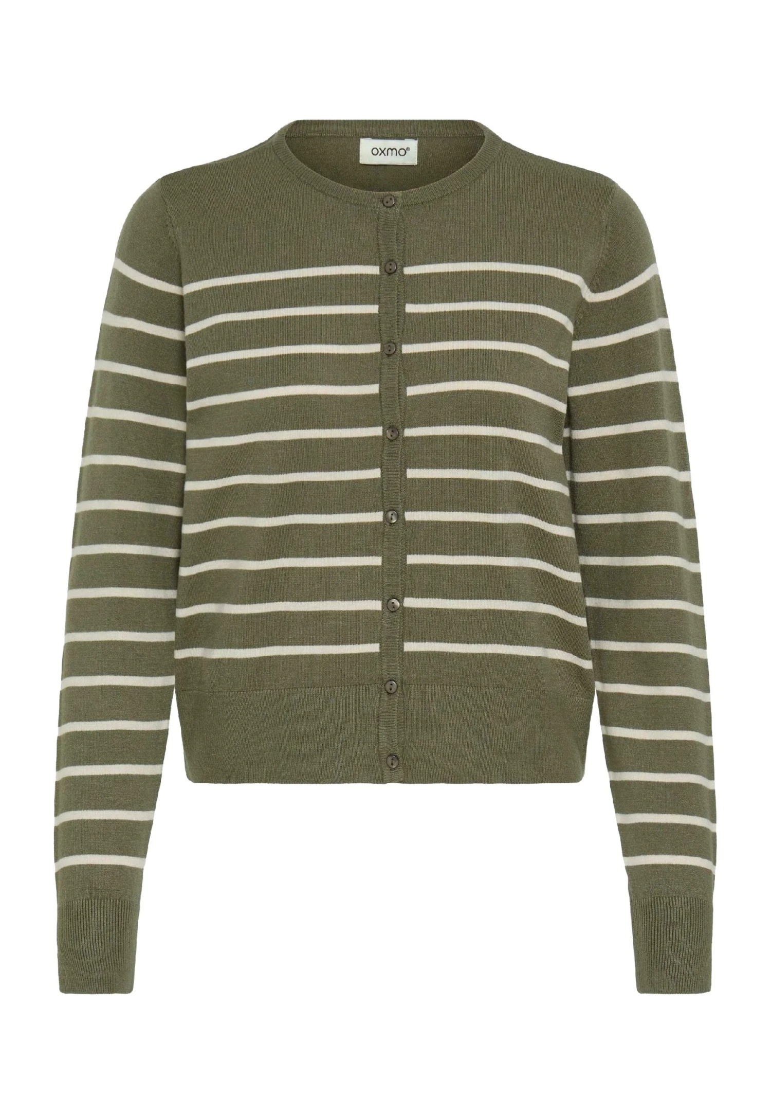 OXMO FRKEANA - Cardigan - Desert Taupe Mix 7 OXMO FRKEANA - Cardigan - Desert Taupe Mix - Image 7