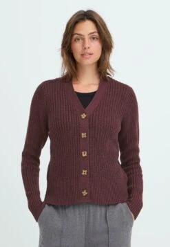 OXMO FRKANNA - Cardigan - Fudge