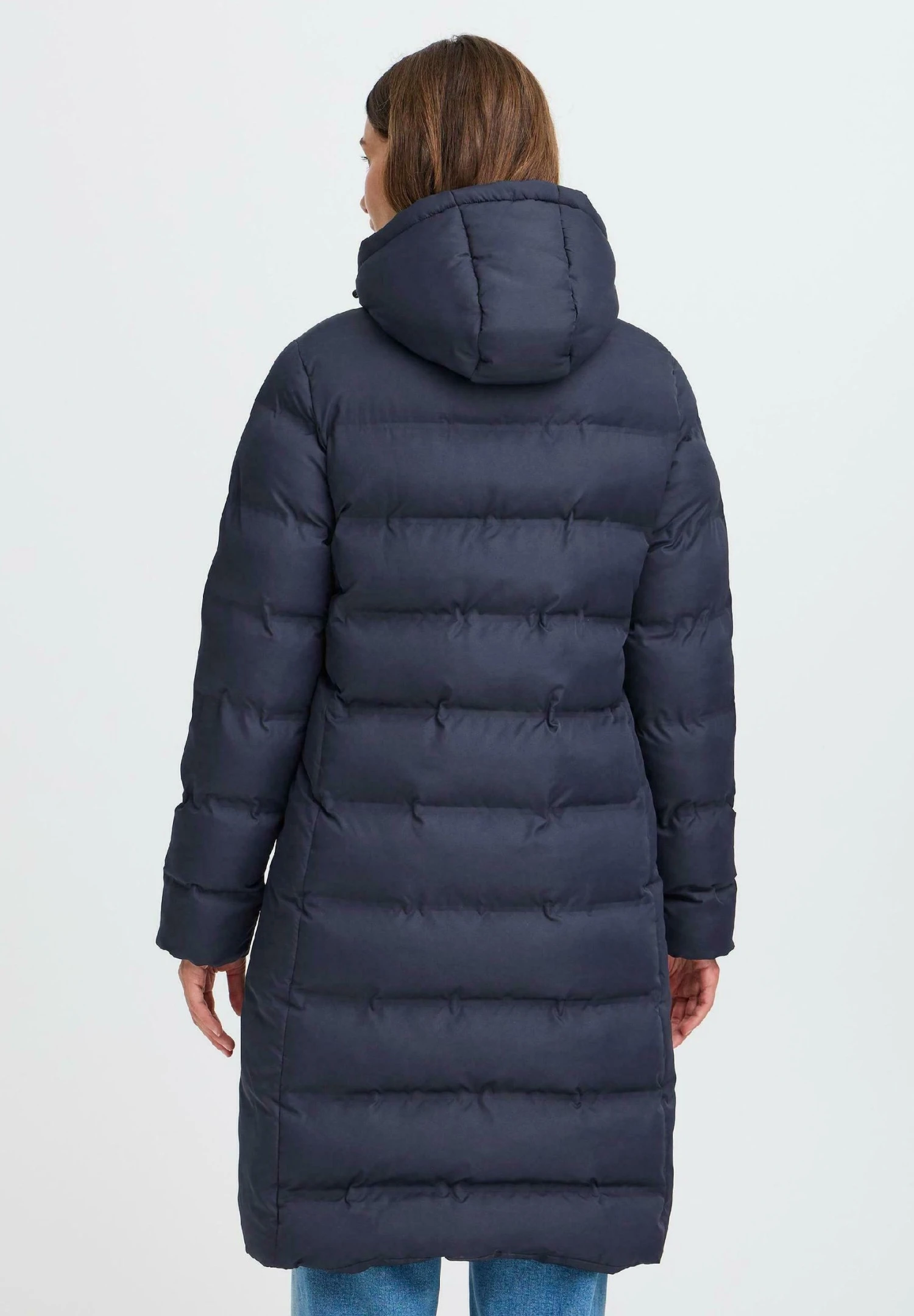 OXMO OXMARINETTA - Winter Coat - Total Eclipse 3 OXMO OXMARINETTA - Winter Coat - Total Eclipse - Image 3