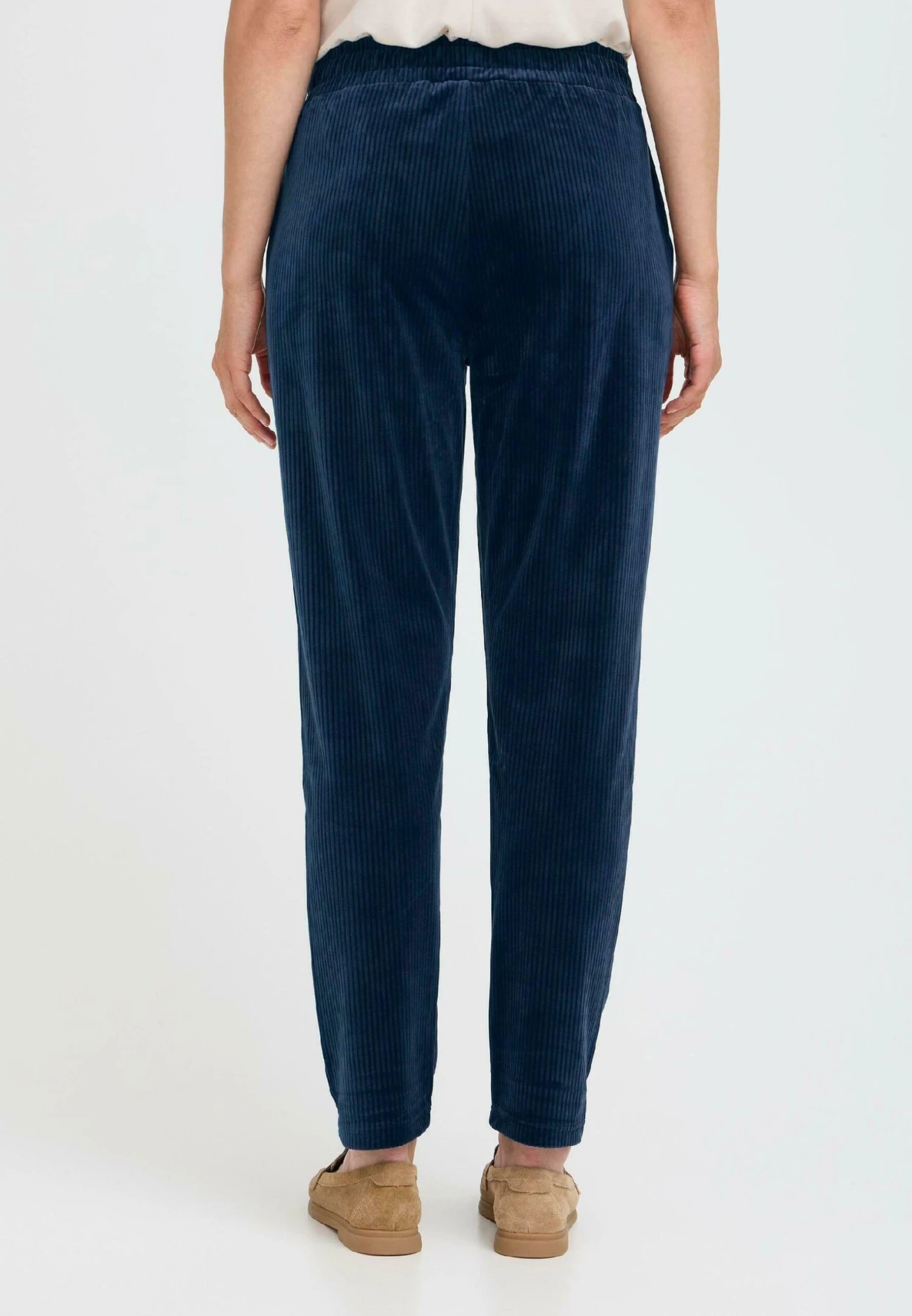 OXMO OXEBBA - Trousers - Dress Blues 3 OXMO OXEBBA - Trousers - Dress Blues - Image 3