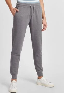 OXMO OXPolah - Tracksuit Bottoms - Grey Melange