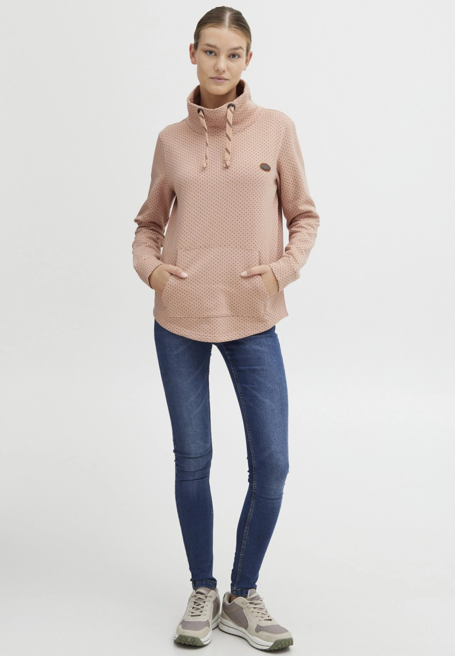 OXMO OXAMINI - Sweatshirt - Mahogany Rose Melange 2 OXMO OXAMINI - Sweatshirt - Mahogany Rose Melange - Image 2