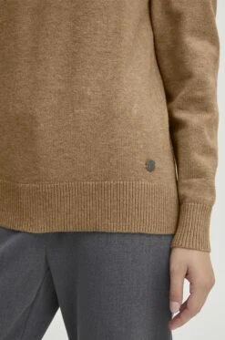 OXMO OXRITA - Jumper - Tannin Melange -OXMO Store 1788c1b27e0a42ecbf201ad8cc854445