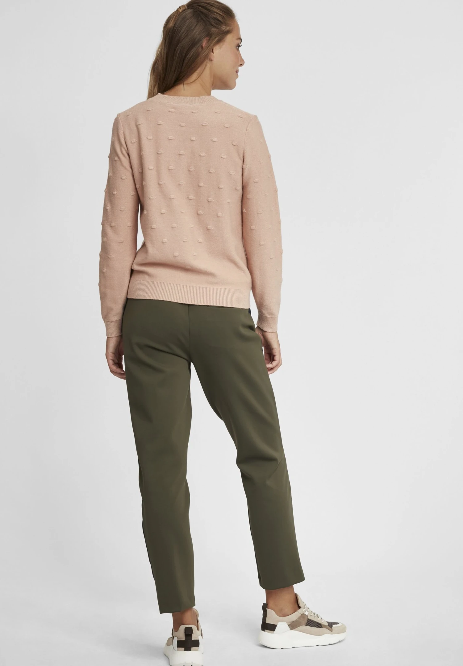 OXMO OXDOTTA - Jumper - Mahogany Rose 3 OXMO OXDOTTA - Jumper - Mahogany Rose - Image 3