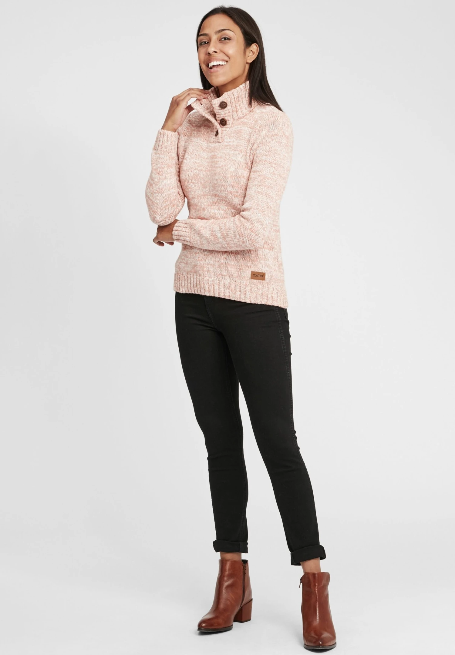 OXMO OXPhiklicita - Jumper - Cameo Brow 2 OXMO OXPhiklicita - Jumper - Cameo Brow - Image 2