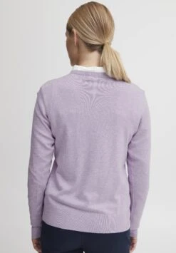 OXMO OXHELENE - Cardigan - Purple Rose Melange -OXMO Store 183c49d59c0646bb977bcddcbab64ebb