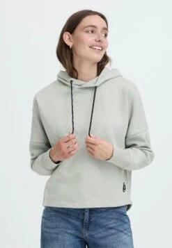 OXMO OXSANNI - Hoodie - Limestone