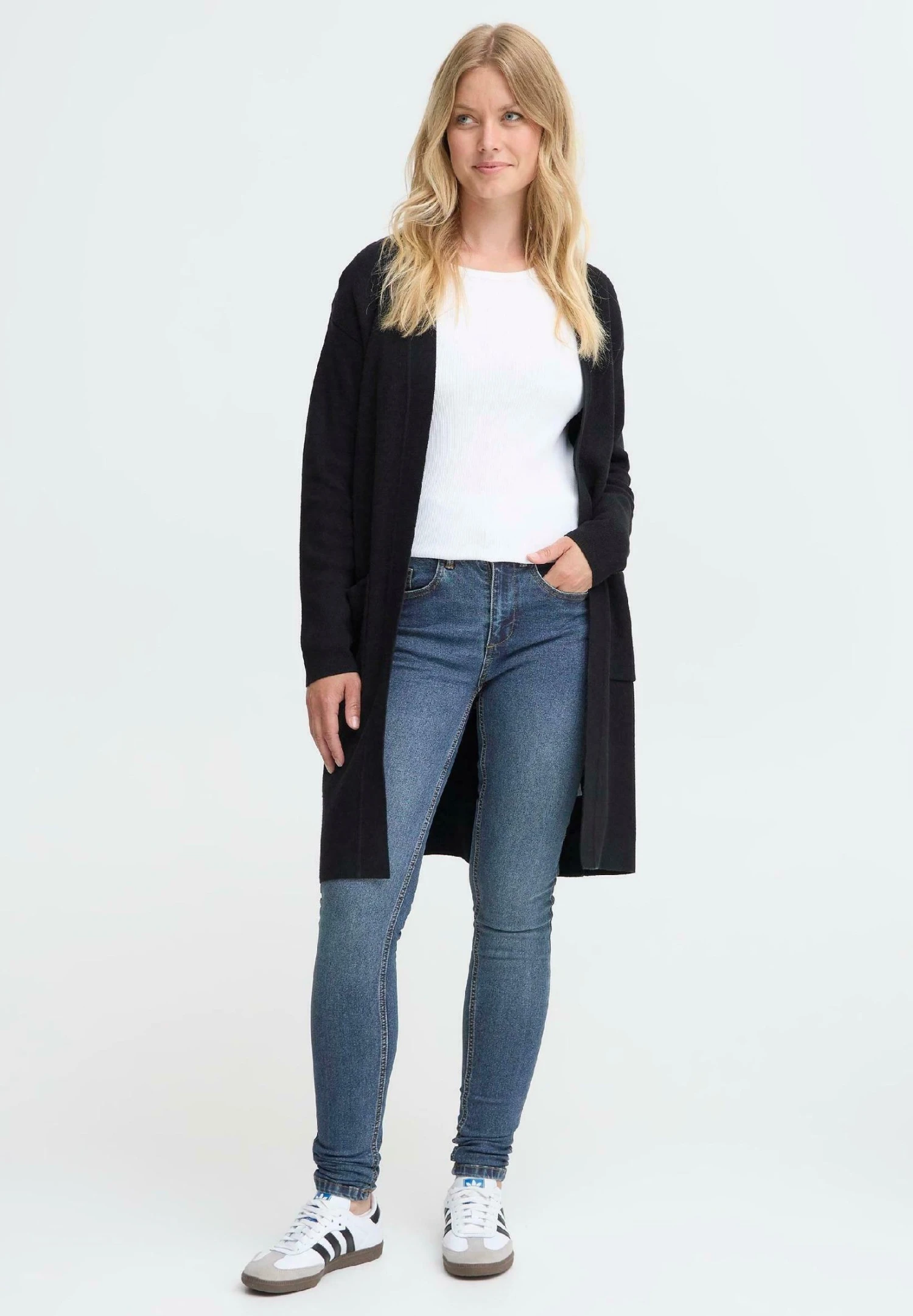 OXMO OXHELLE - Jeans Skinny Fit - Dark Blue Denim 3 OXMO OXHELLE - Jeans Skinny Fit - Dark Blue Denim - Image 3