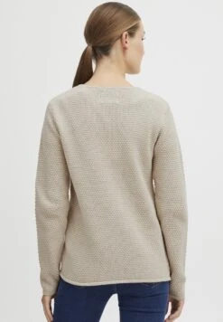 OXMO OXHelga - Cardigan - Oatmeal -OXMO Store 1892b10f2cfc4bf380eb8c09c101b032