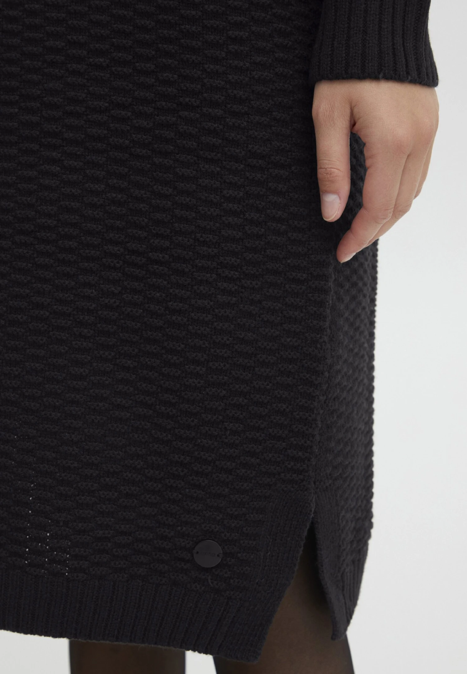 OXMO OXMILIKA - Jumper Dress - Black 5 OXMO OXMILIKA - Jumper Dress - Black - Image 5