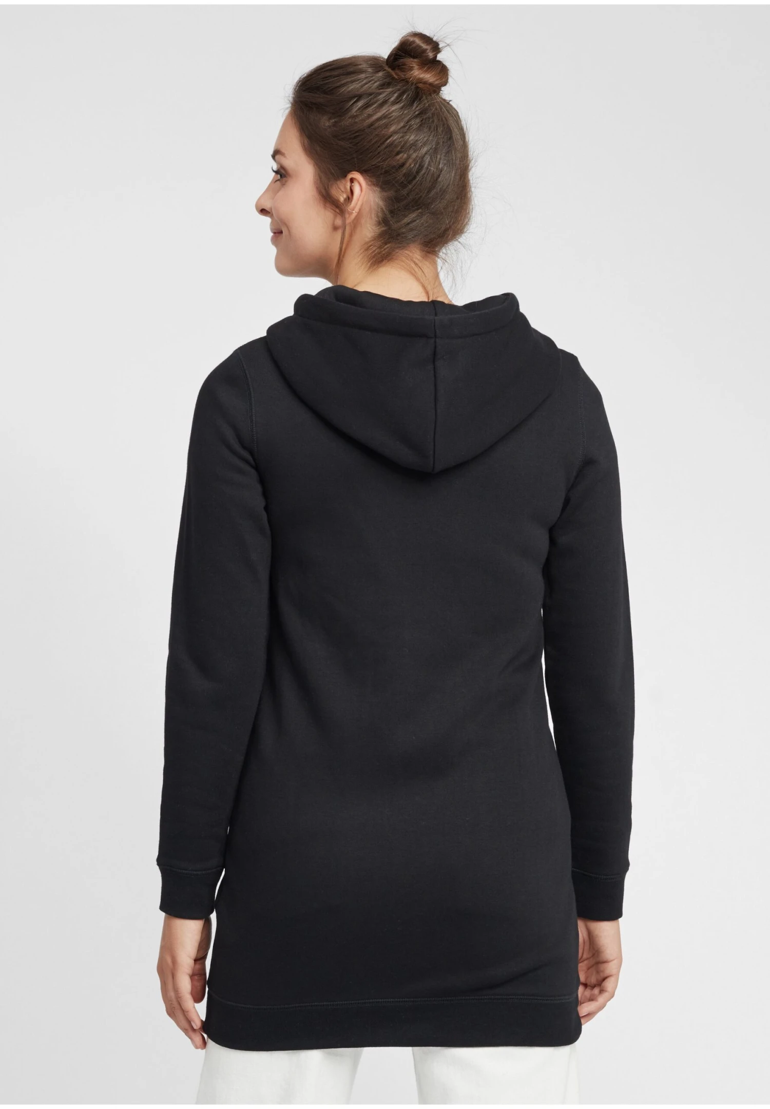 OXMO OXOlinda - Zip-up Sweatshirt - Black 3 OXMO OXOlinda - Zip-up Sweatshirt - Black - Image 3