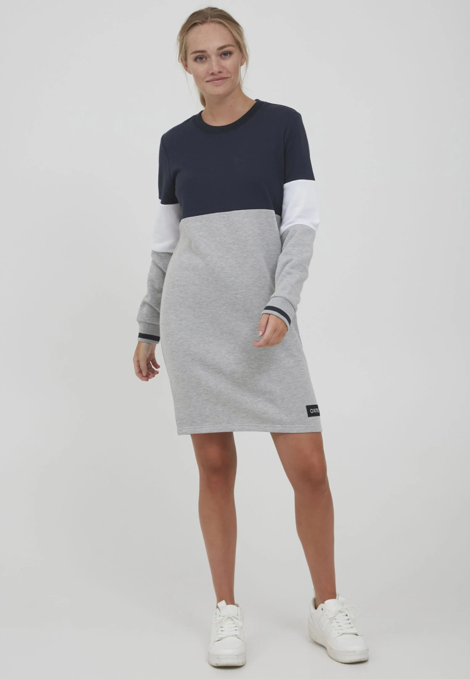 OXMO OXOMILA - Day Dress - Insignia Blue 2 OXMO OXOMILA - Day Dress - Insignia Blue - Image 2