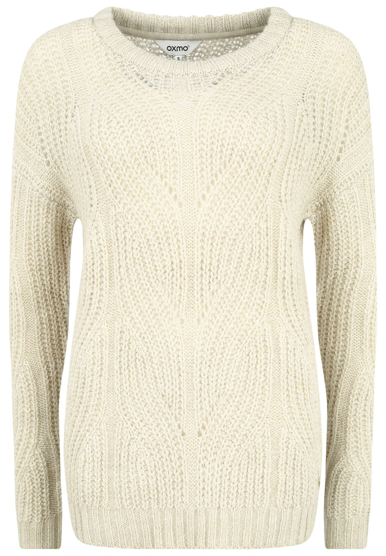 OXMO OXChiara - Jumper - Medium Grey Melange 7 OXMO OXChiara - Jumper - Medium Grey Melange - Image 7