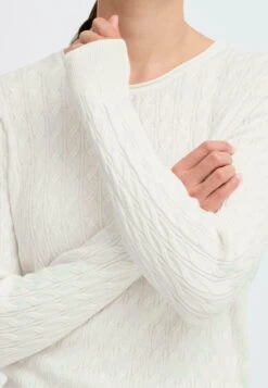 OXMO IHSISSE - Jumper - Cloud Dancer 15 OXMO IHSISSE - Jumper - Cloud Dancer -OXMO Store 1a382f39415747f9849cf22e5b0f4cc7