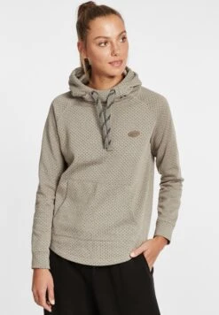 OXMO OXAMINA - Hoodie - Grey Melange