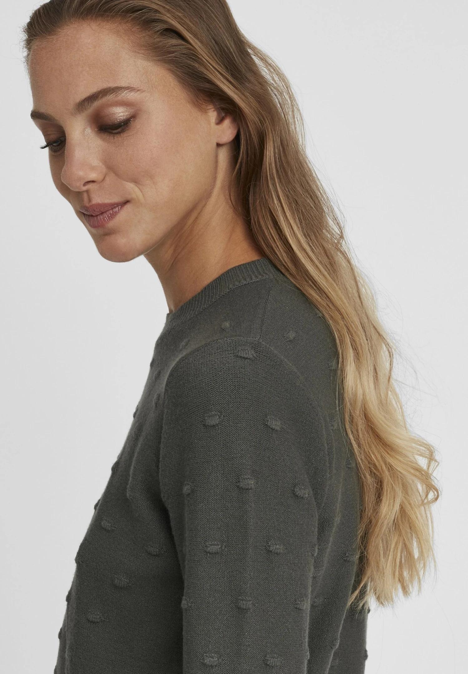 OXMO OXDOTTA - Jumper - Dark Shadow 4 OXMO OXDOTTA - Jumper - Dark Shadow - Image 4