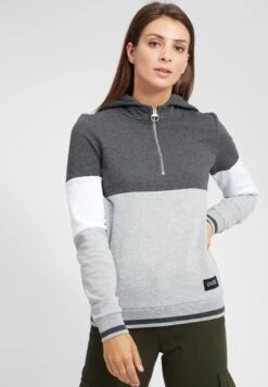 OXMO OXOmara - Hoodie - Dark Grey Melange