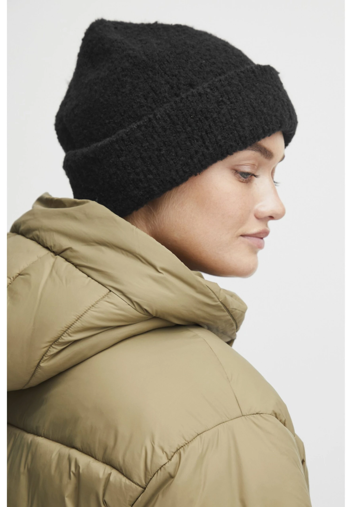 OXMO OXVOLA - Beanie - Black 2 OXMO OXVOLA - Beanie - Black - Image 2