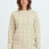 OXMO OXKAREN - Sweatshirt - Oyster