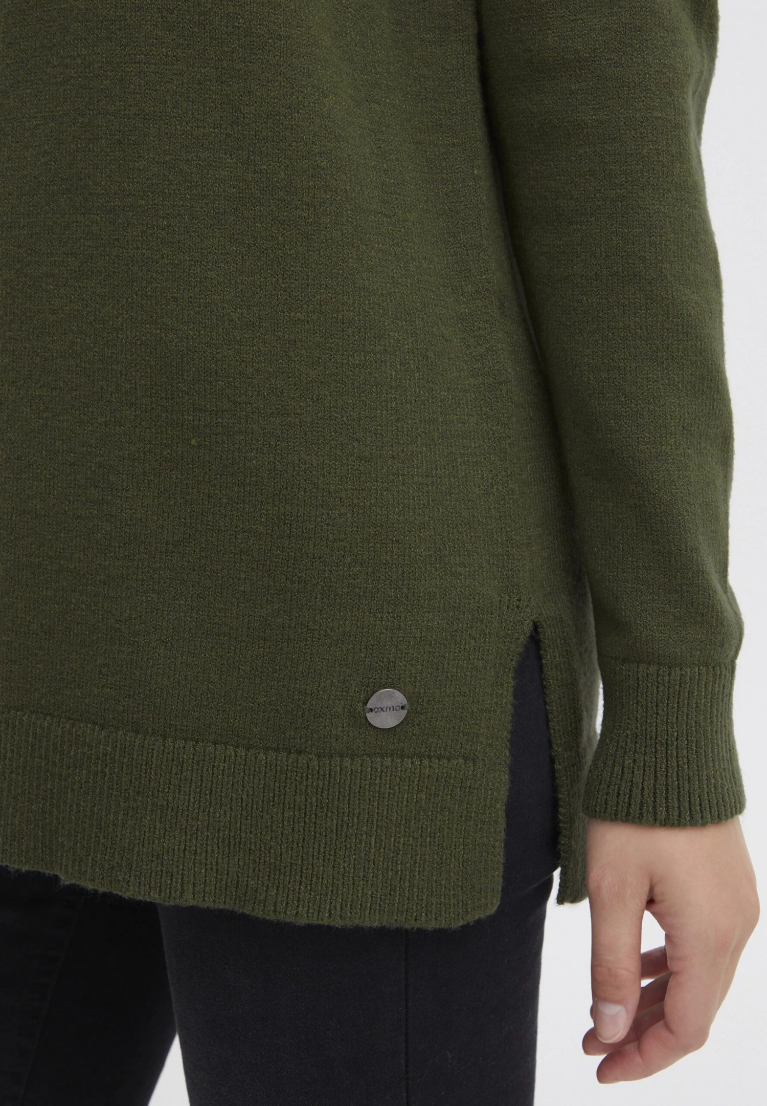 OXMO OXRatina - Jumper - Rifle Green Melange 5 OXMO OXRatina - Jumper - Rifle Green Melange - Image 5