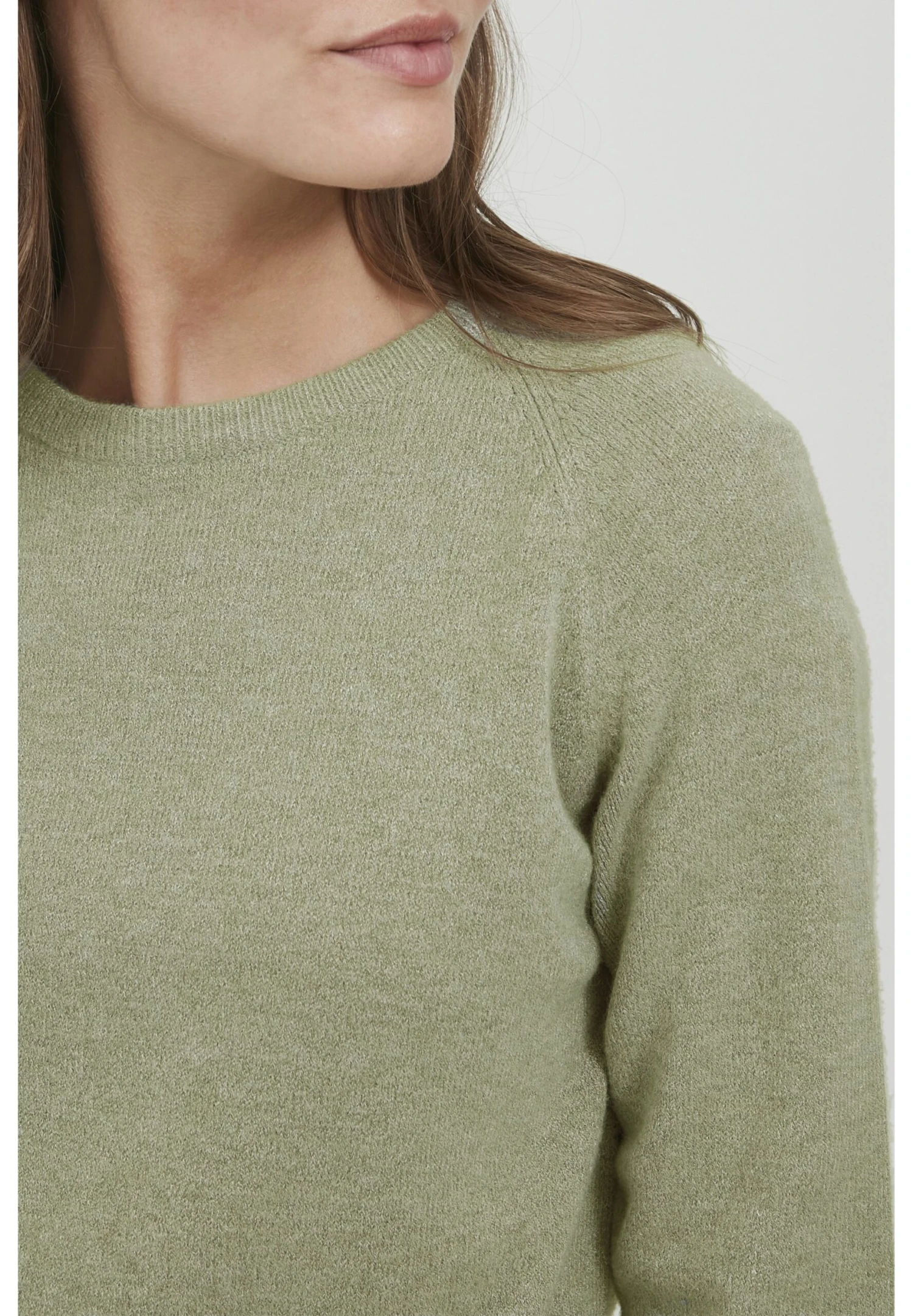 OXMO OXMARIA - Jumper - Vetiver Melange 4 OXMO OXMARIA - Jumper - Vetiver Melange - Image 4