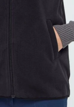 OXMO OXNETE FLEECE - Waistcoat - Black 12 OXMO OXNETE FLEECE - Waistcoat - Black -OXMO Store 1d50fa00b79c474ea347ee4ad38a3371