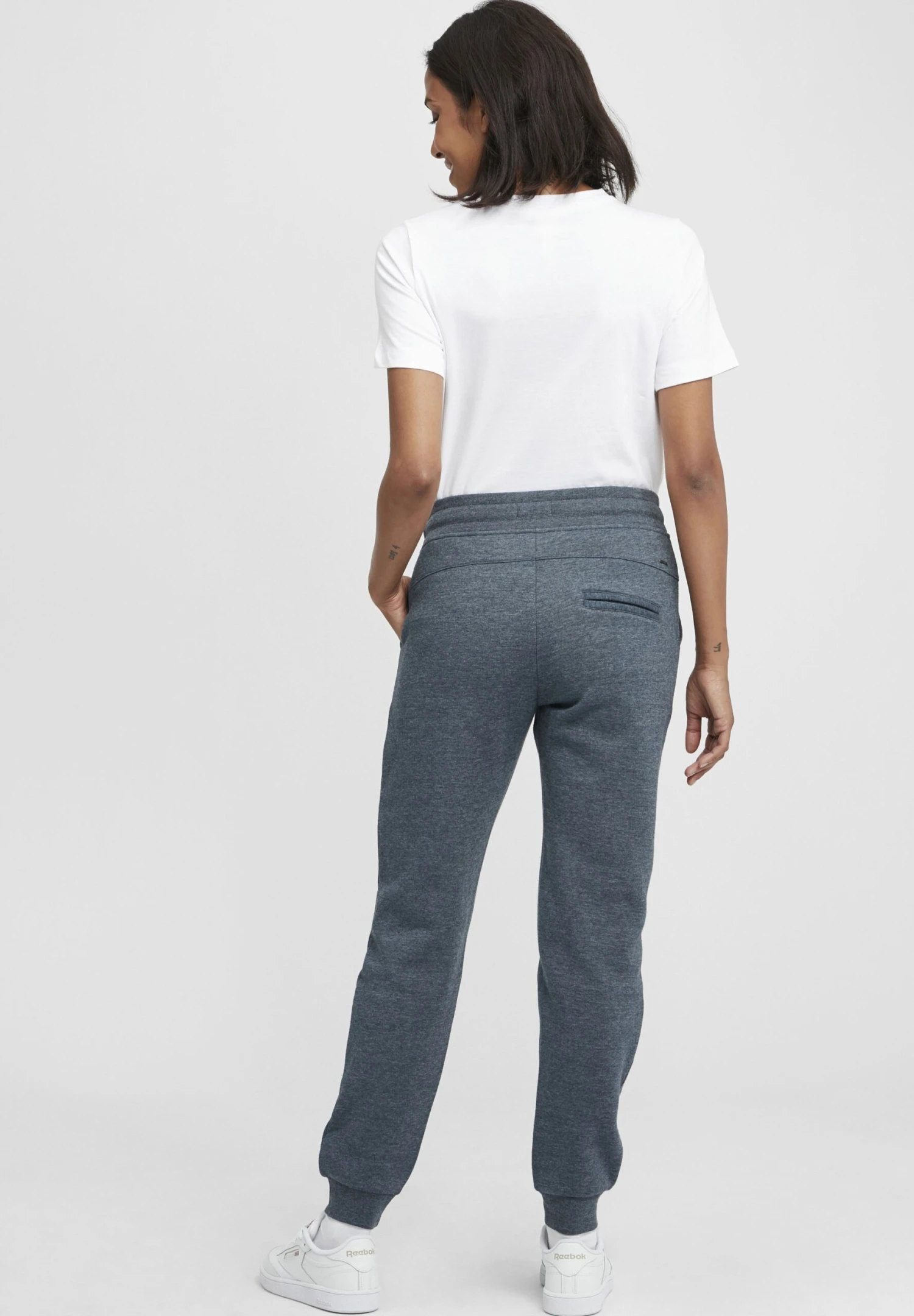 OXMO OXOLIVIA REGULAR FIT - Tracksuit Bottoms - Ins Bl Mel 3 OXMO OXOLIVIA REGULAR FIT - Tracksuit Bottoms - Ins Bl Mel - Image 3