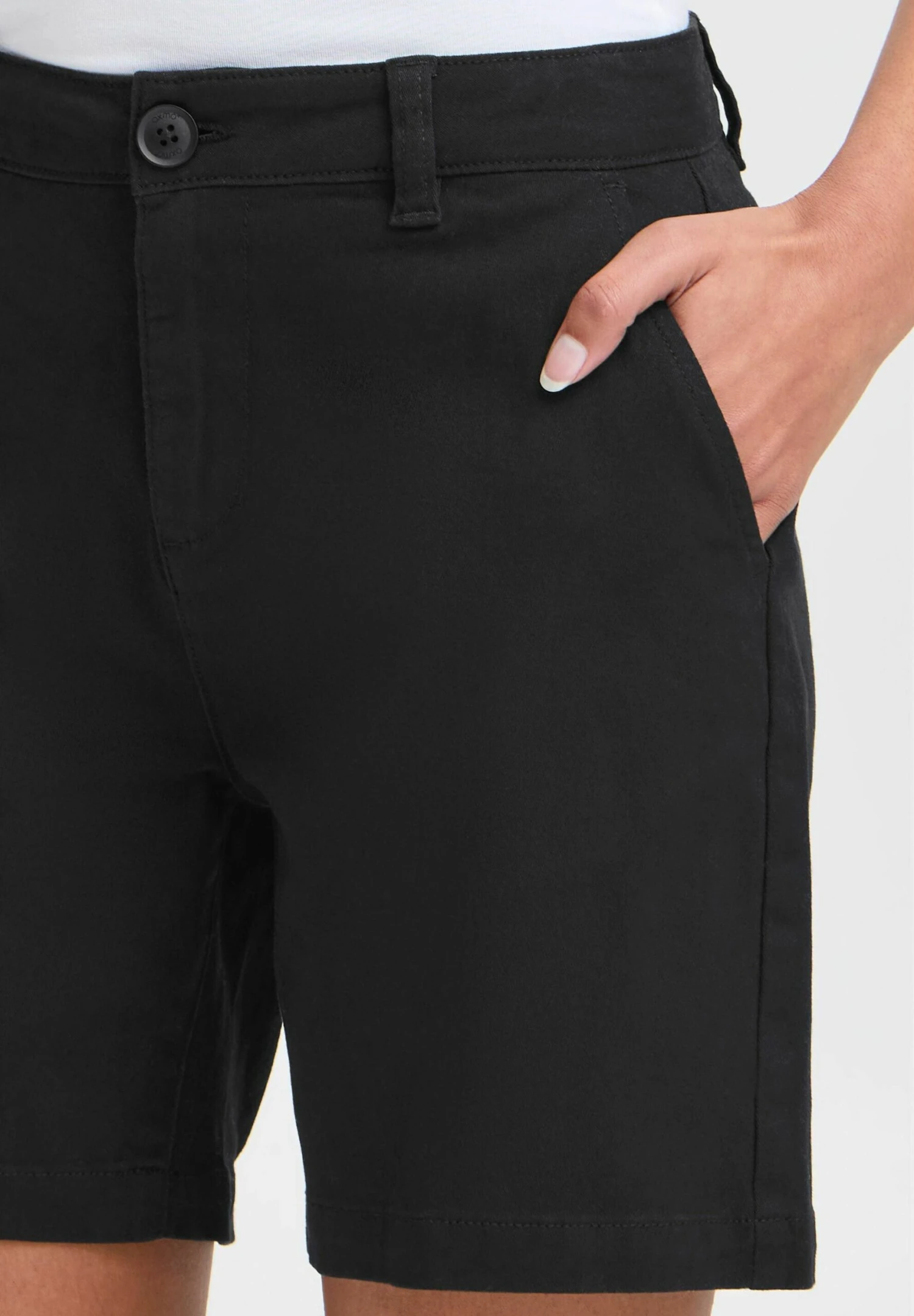 OXMO OXKVITA REGULAR FIT - Shorts - Black 4 OXMO OXKVITA REGULAR FIT - Shorts - Black - Image 4