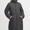 OXMO OXBONNIE - Winter Coat - Blackened Pearl