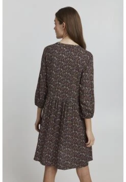 OXMO OXElva - Day Dress - Burnt Orange Mix -OXMO Store 1e9e065ed8d94236aaf5d3177de3d9ff