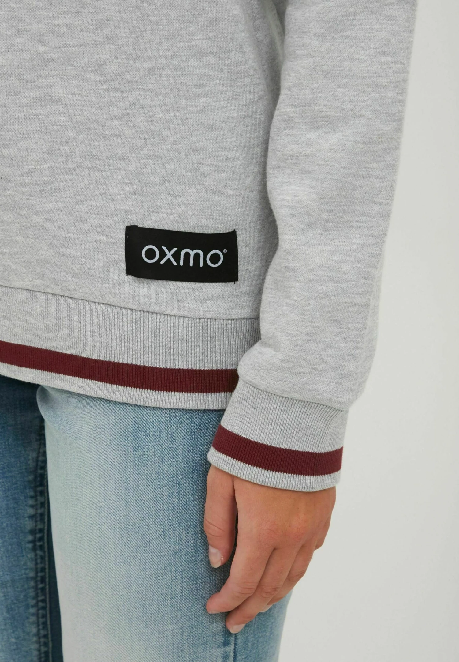 OXMO OXOMAYA - Sweatshirt - Wine Red 5 OXMO OXOMAYA - Sweatshirt - Wine Red - Image 5