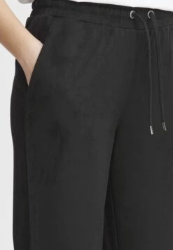 OXMO OXJUDITH REGULAR FIT - Trousers - Black -OXMO Store 1f258a33eb764e7a87b574a961666fae