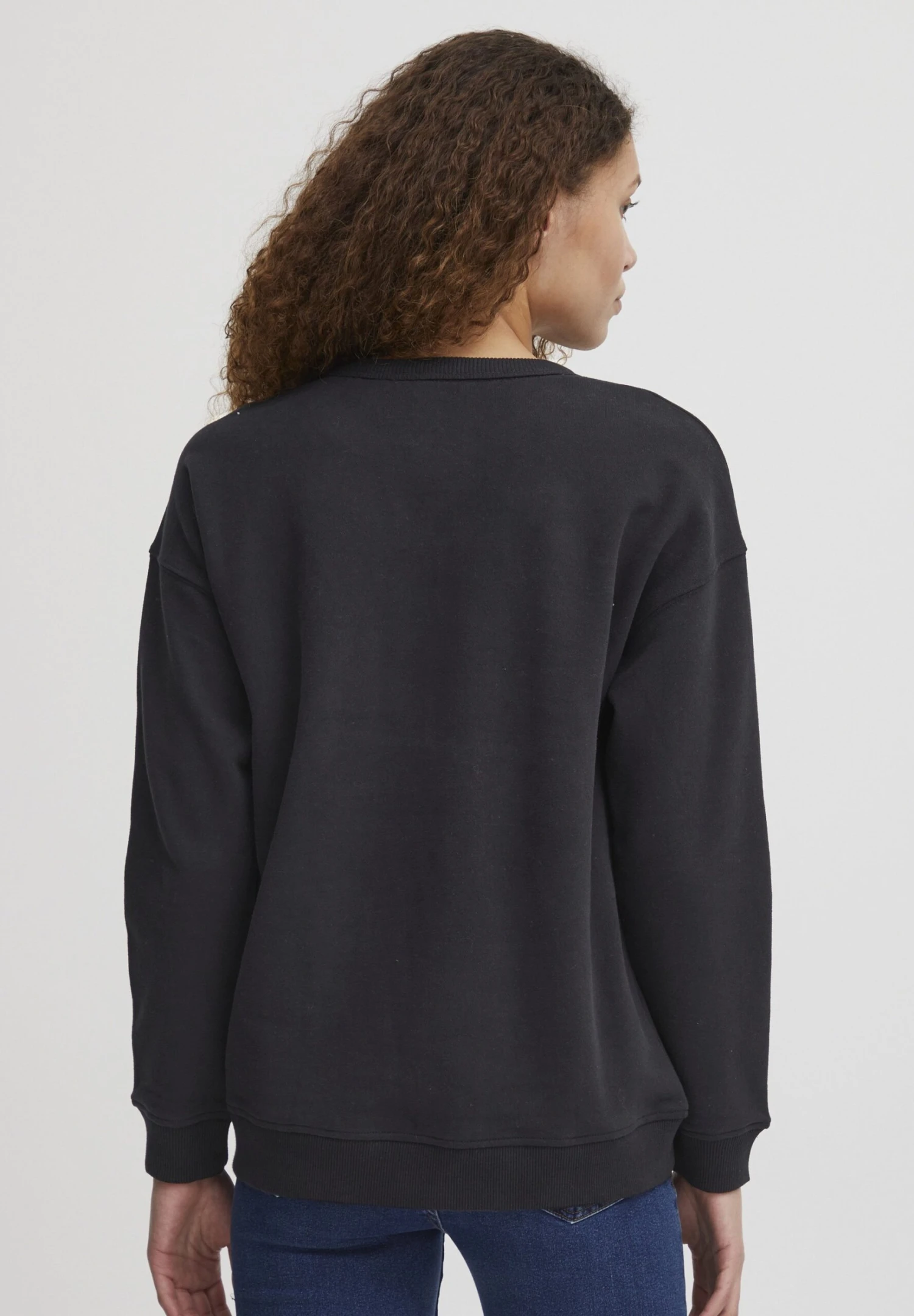 OXMO OXCOLEEN - Sweatshirt - Black 3 OXMO OXCOLEEN - Sweatshirt - Black - Image 3