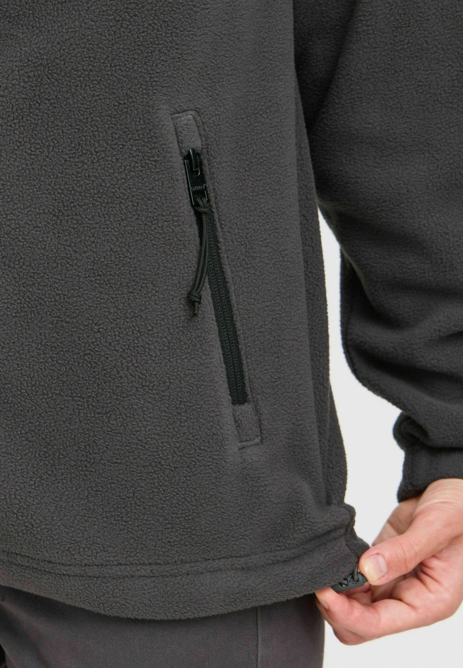 OXMO OXMARTA - Fleece Jacket - Forged Iron 5 OXMO OXMARTA - Fleece Jacket - Forged Iron - Image 5