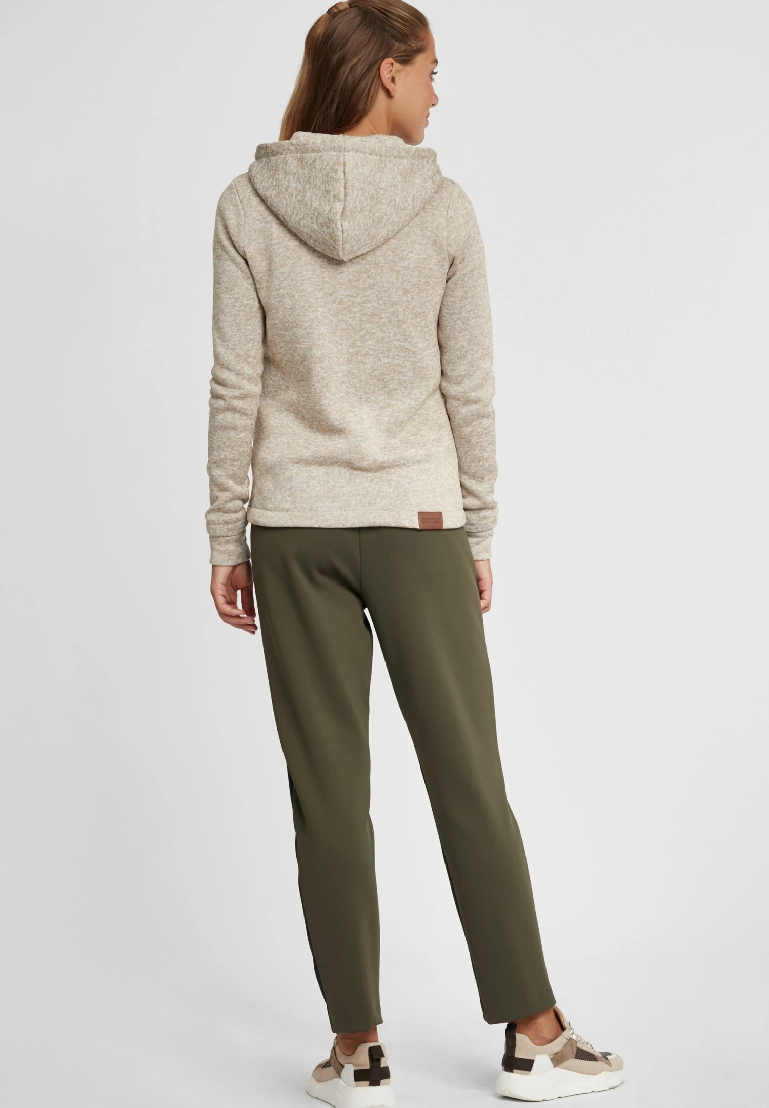 OXMO OXThory - Zip-up Sweatshirt - Dune 3 OXMO OXThory - Zip-up Sweatshirt - Dune - Image 3