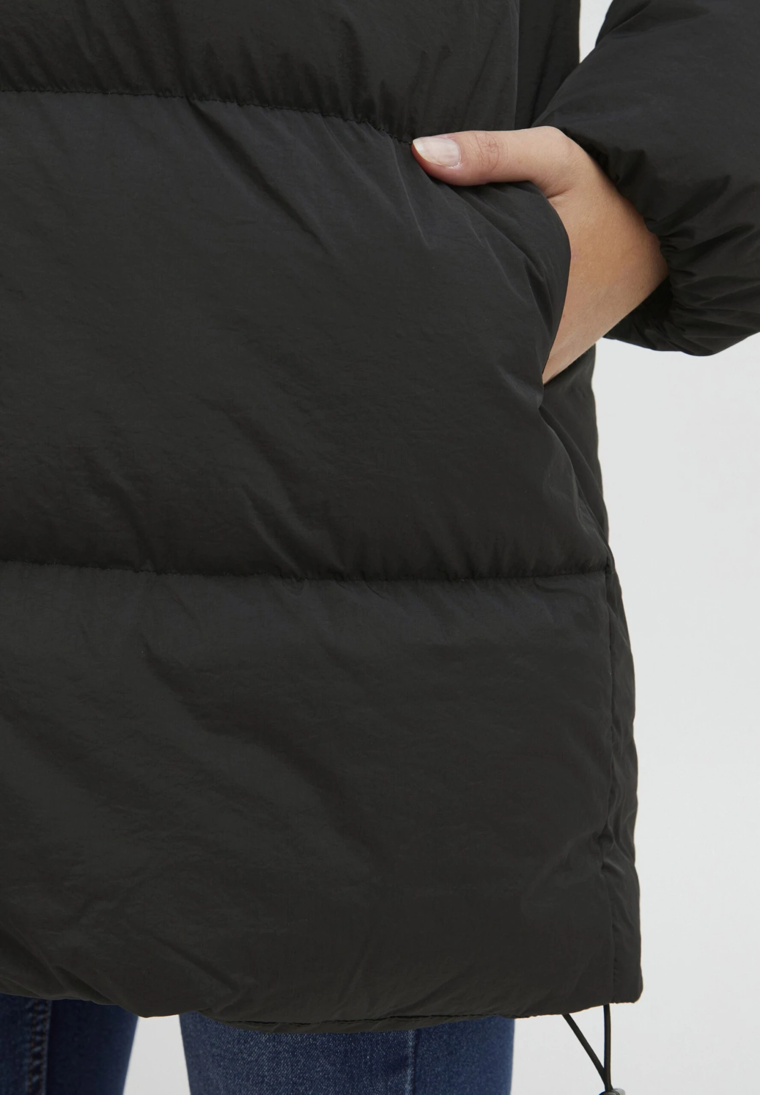 OXMO OXEllie - Winter Coat - Black 5 OXMO OXEllie - Winter Coat - Black - Image 5