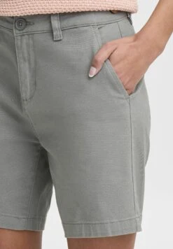 OXMO OXKVITA REGULAR FIT - Shorts - Pewter -OXMO Store 209b72ffc193448384f275c37695a3b1