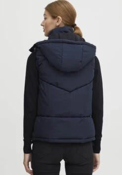 OXMO OXJULIETTE - Waistcoat - Insignia Blue 10 OXMO OXJULIETTE - Waistcoat - Insignia Blue -OXMO Store 21feb8c4612f4026969f6a5e67f0e56f