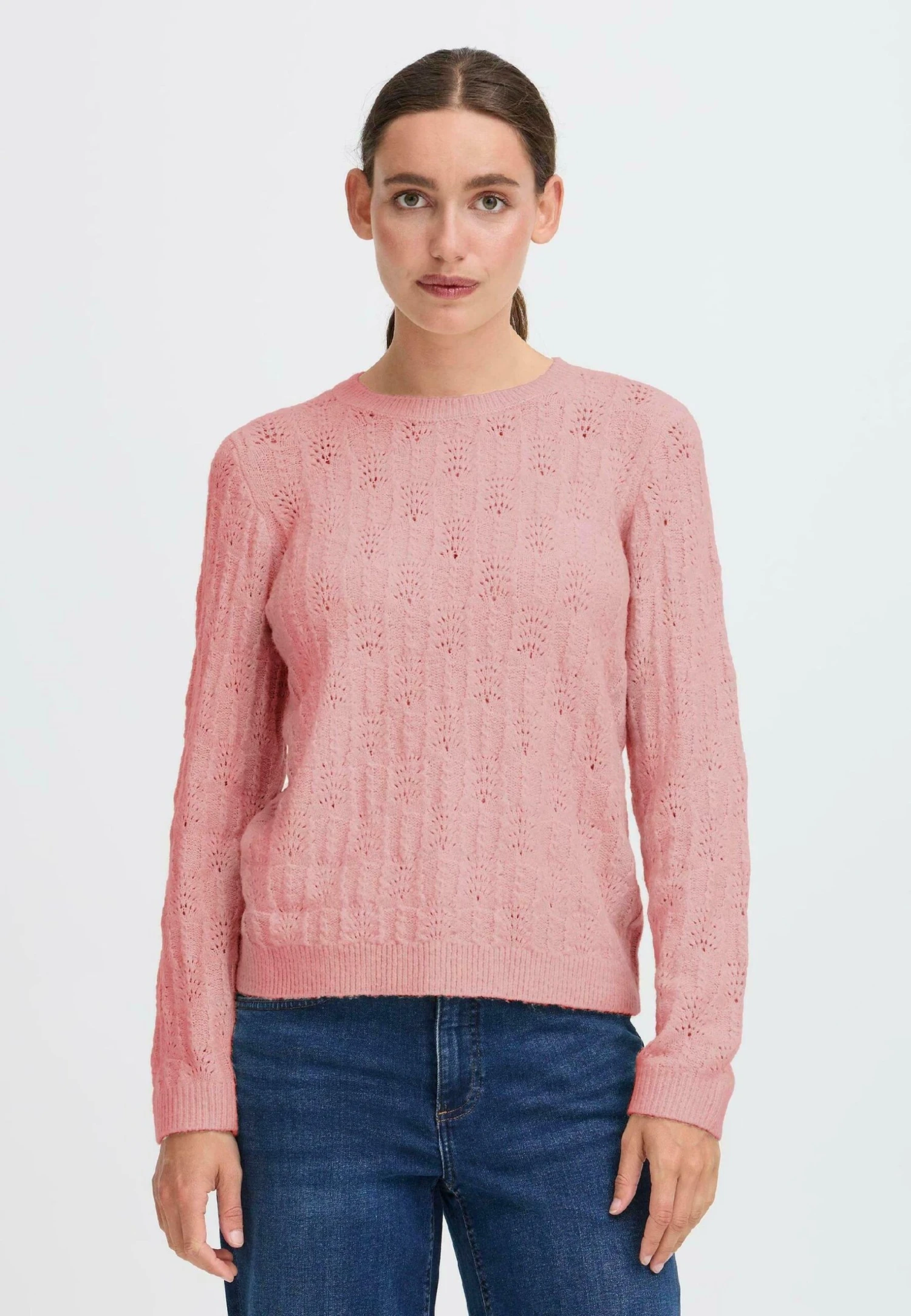 OXMO FRSINVA - Jumper - Zephyr Melange 1 OXMO FRSINVA - Jumper - Zephyr Melange