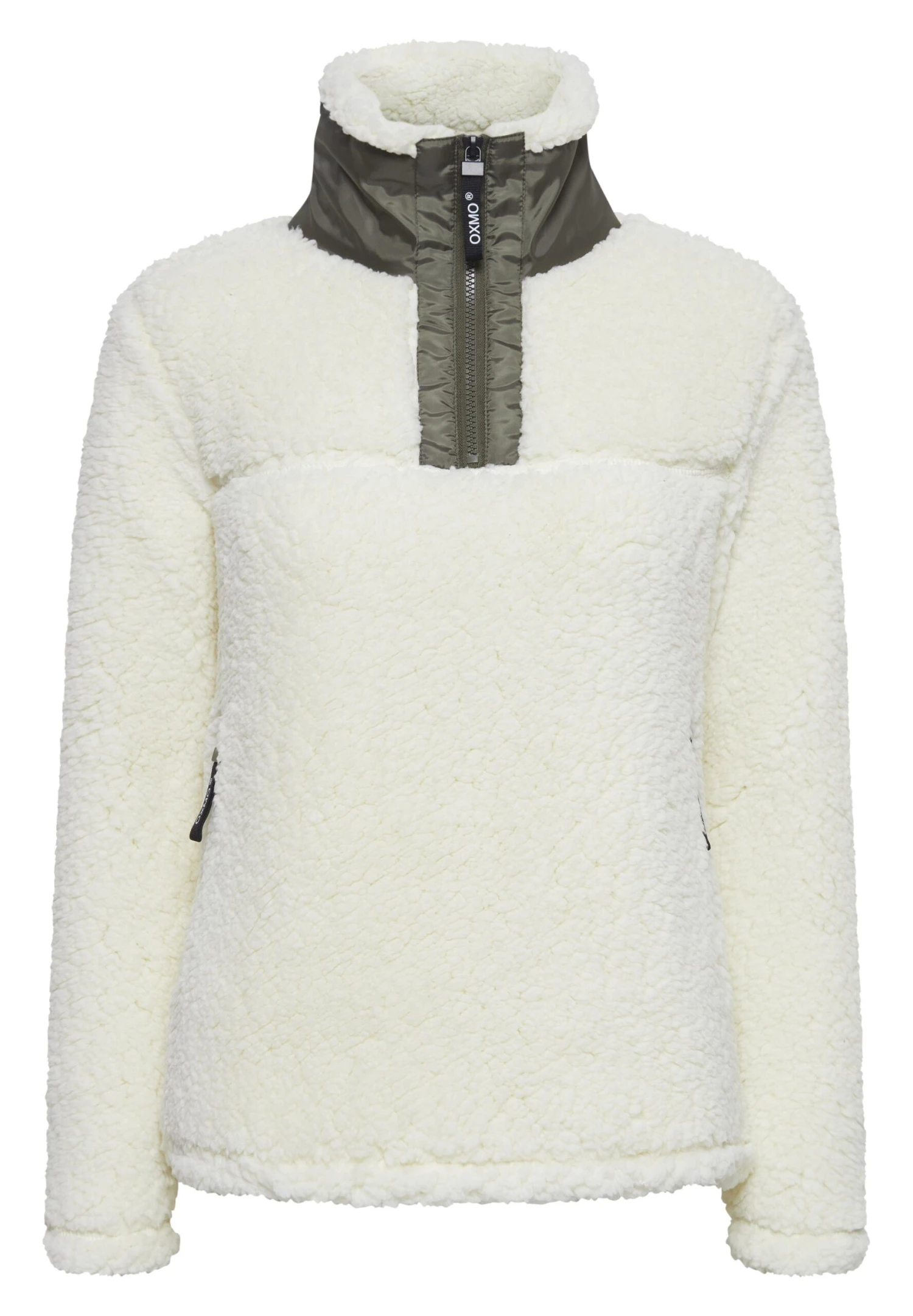 OXMO OXELINA - Fleece Jumper - Cloud Dancer 6 OXMO OXELINA - Fleece Jumper - Cloud Dancer - Image 6