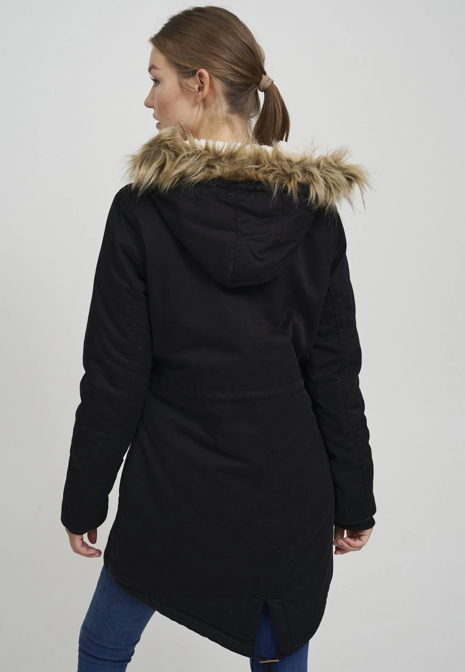 OXMO OXANNA - Parka - Black 3 OXMO OXANNA - Parka - Black - Image 3