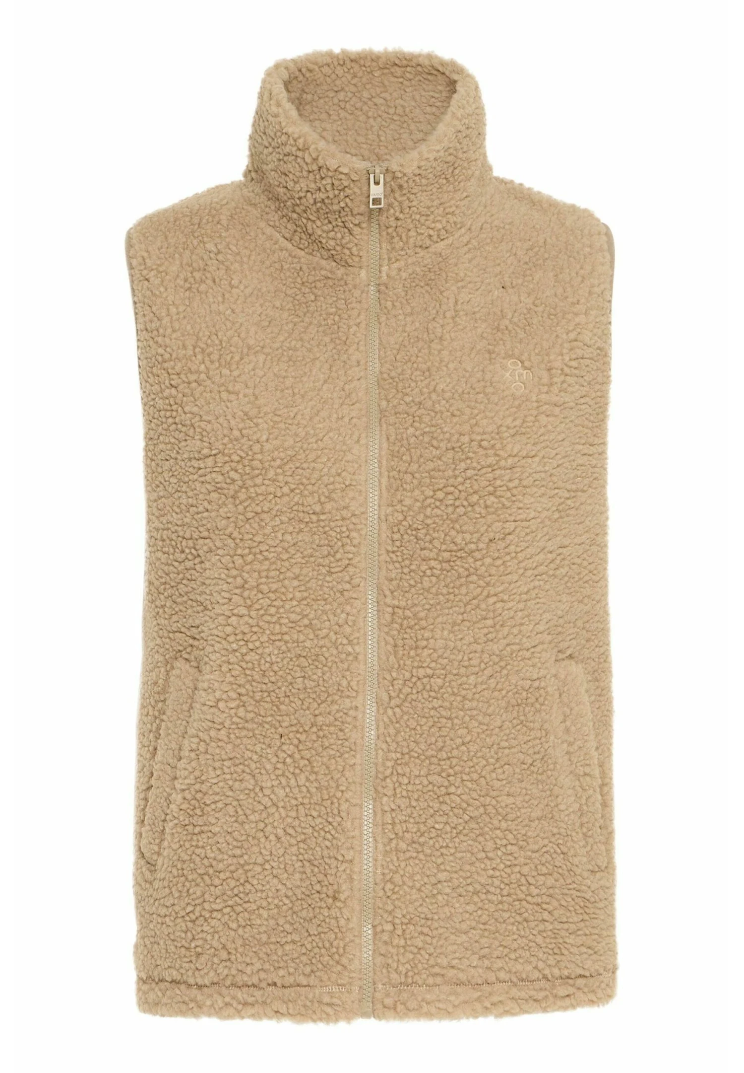 OXMO OXTINNE TEDDY - Waistcoat - Total Eclipse 7 OXMO OXTINNE TEDDY - Waistcoat - Total Eclipse - Image 7