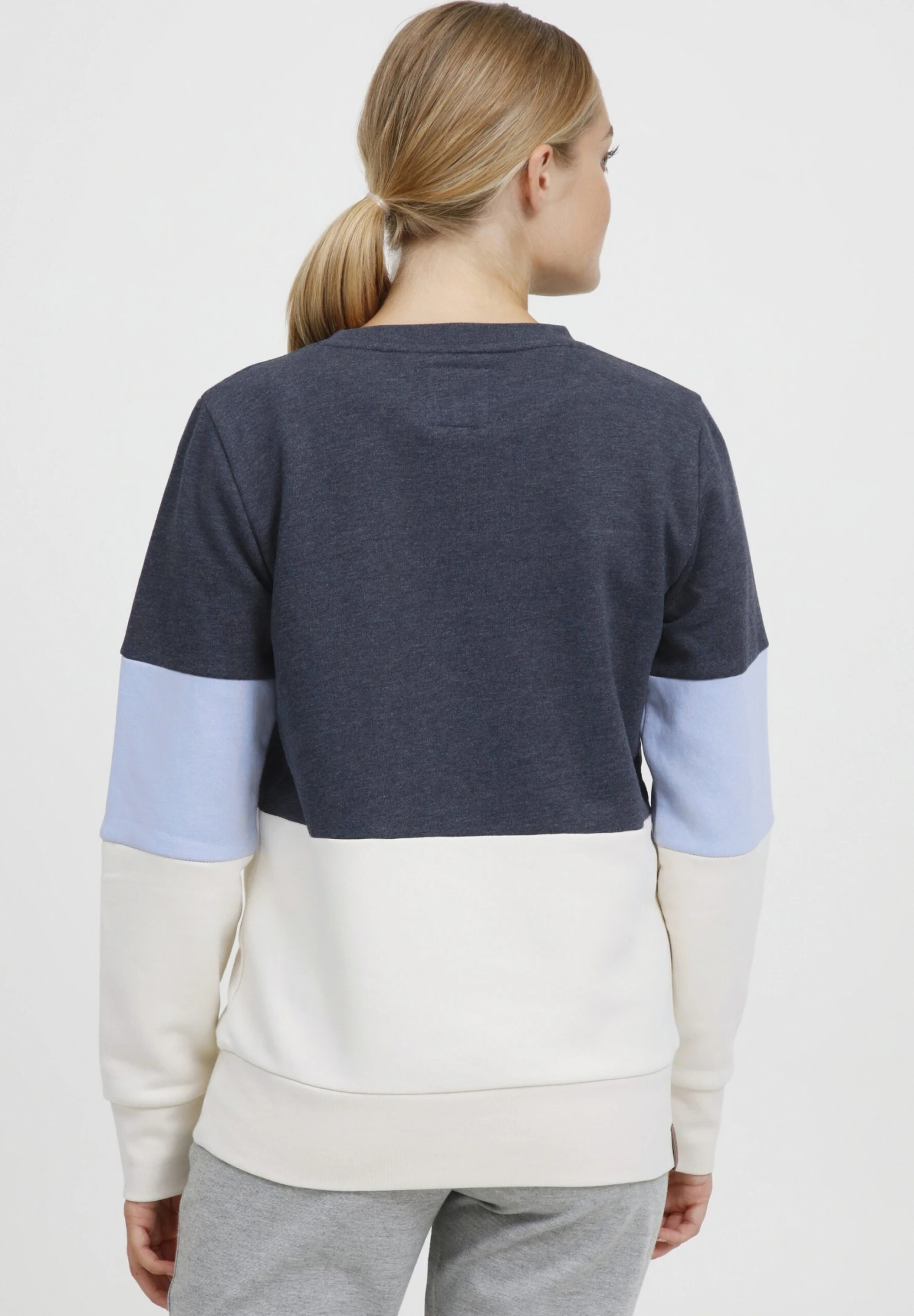 OXMO OXTRINE - Sweatshirt - Total Eclipse Melange 3 OXMO OXTRINE - Sweatshirt - Total Eclipse Melange - Image 3