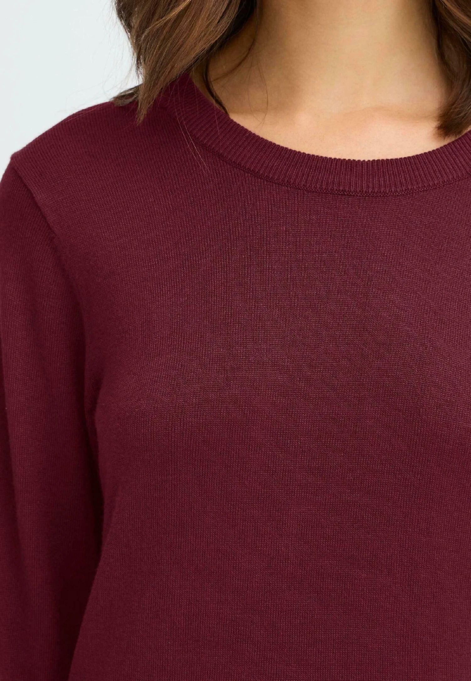 OXMO OXAIDA - Jumper - Chocolate Truffle 4 OXMO OXAIDA - Jumper - Chocolate Truffle - Image 4