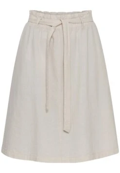 OXMO OXLERKE - A-line Skirt - Oatmeal -OXMO Store 24d8928b897744b99b070a949a59ae54