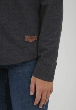 OXMO OXWanda - Zip-up Sweatshirt - Dar Grey M 13 OXMO OXWanda - Zip-up Sweatshirt - Dar Grey M -OXMO Store 2527f9b4393e4500890bd15195a95493