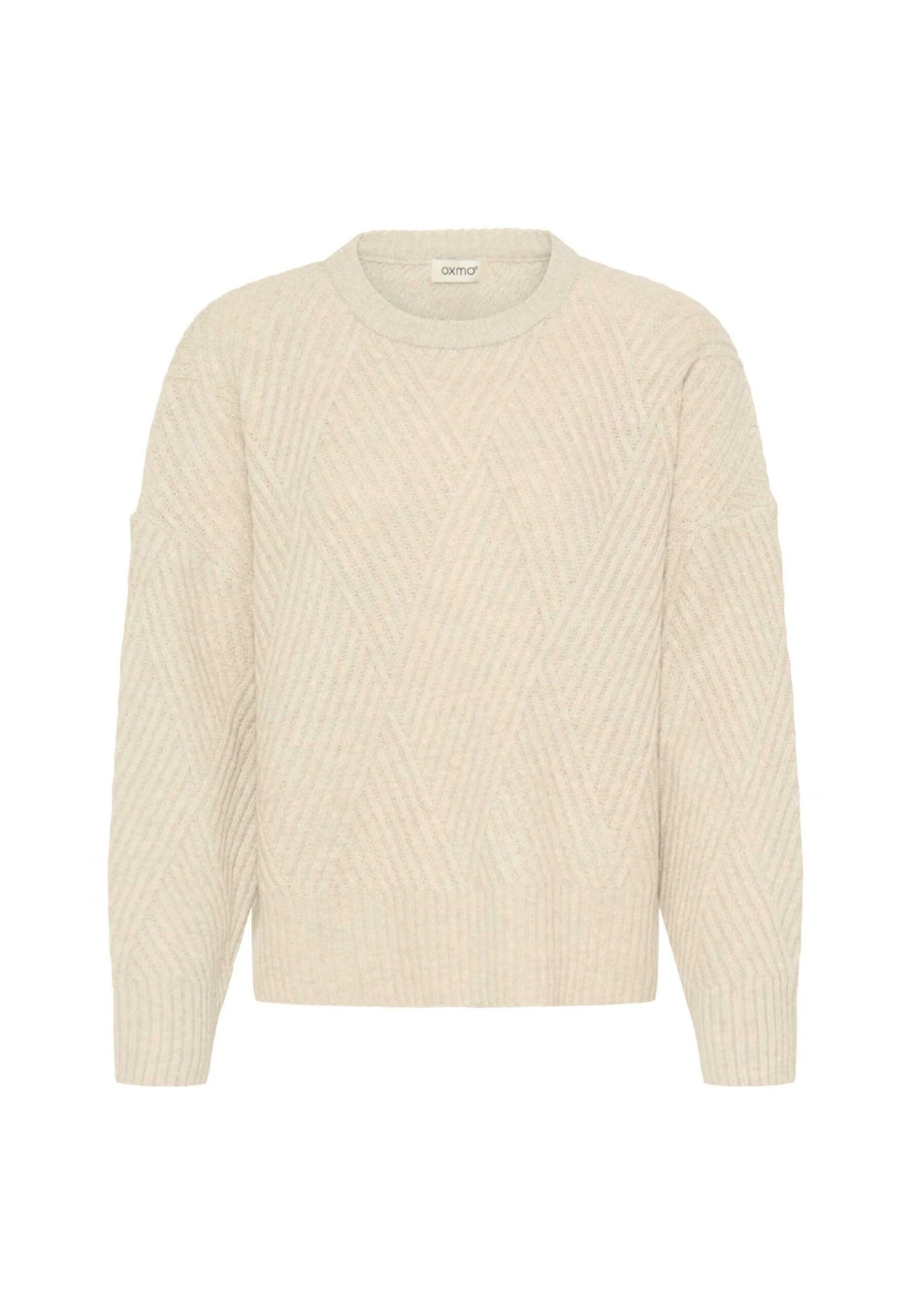 OXMO IHBOMMA - Jumper - Oatmeal Melange 6 OXMO IHBOMMA - Jumper - Oatmeal Melange - Image 6