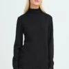 OXMO OXAIDA ROLLNECK - Jumper - Black