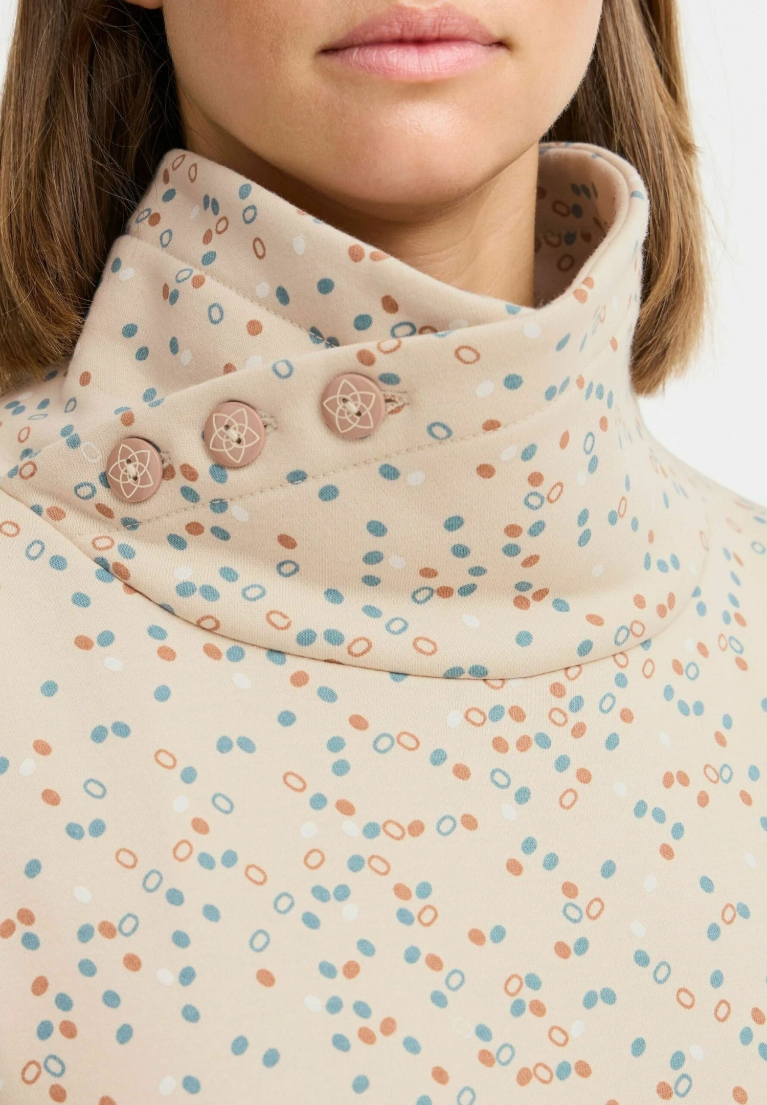 OXMO OXBEATANETTE - Sweatshirt - Oyster 4 OXMO OXBEATANETTE - Sweatshirt - Oyster - Image 4